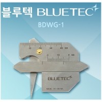 [상품번호 45170] 블루텍 용접게이지 BDWG-1 눈금40mm 용접플럭스 두께측정 용접자 각장게이지 BDWG1 토탈공구